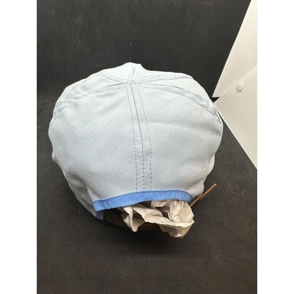 Vintage Classic Sportswear Sky Blue Scottsdale Strapback Hat‎ Rope Braid USA NOS